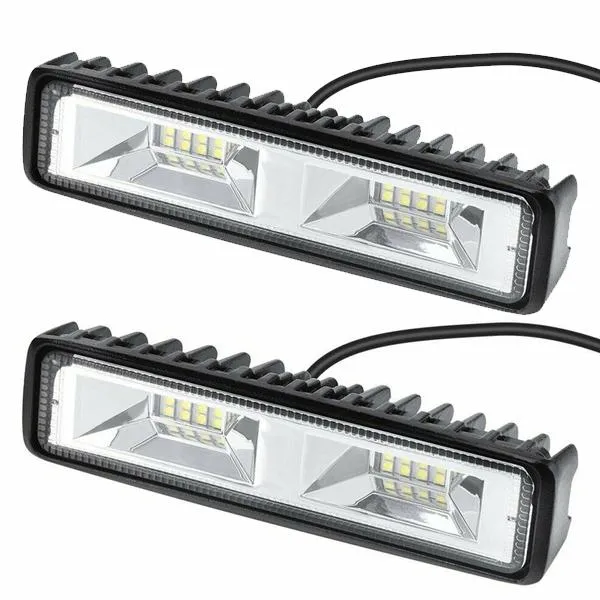 16 LEDs 48w DRL LED Work Light Driving Lamp