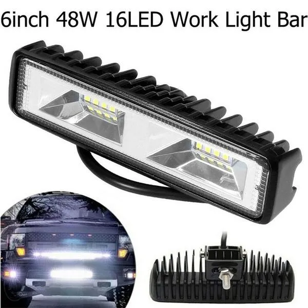 16 LEDs 48w DRL LED Work Light Driving Lamp