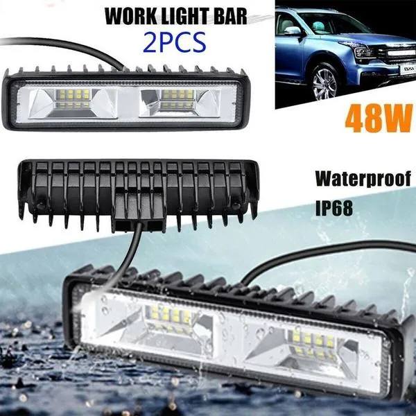 16 LEDs 48w DRL LED Work Light Driving Lamp