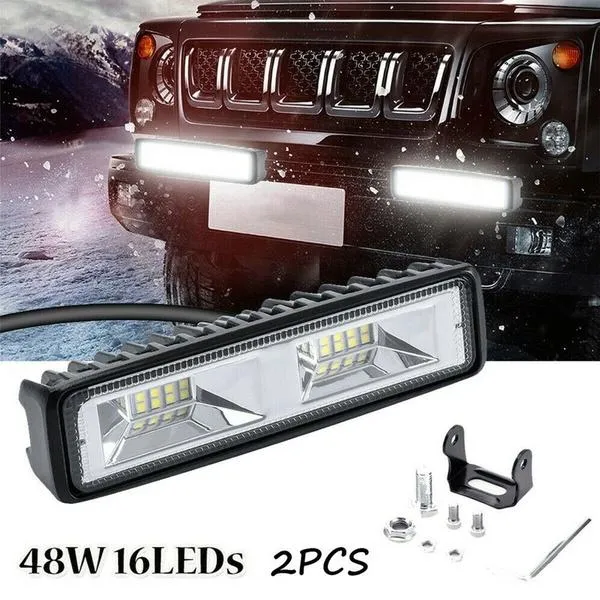 16 LEDs 48w DRL LED Work Light Driving Lamp