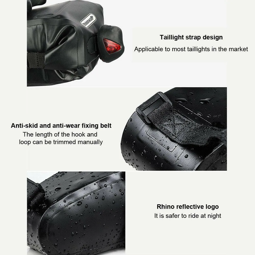 2.5L Bicycle Saddle Bag Bicycle Panniers Waterproof Cycling Bags Seats Bag High Capacity Backpack