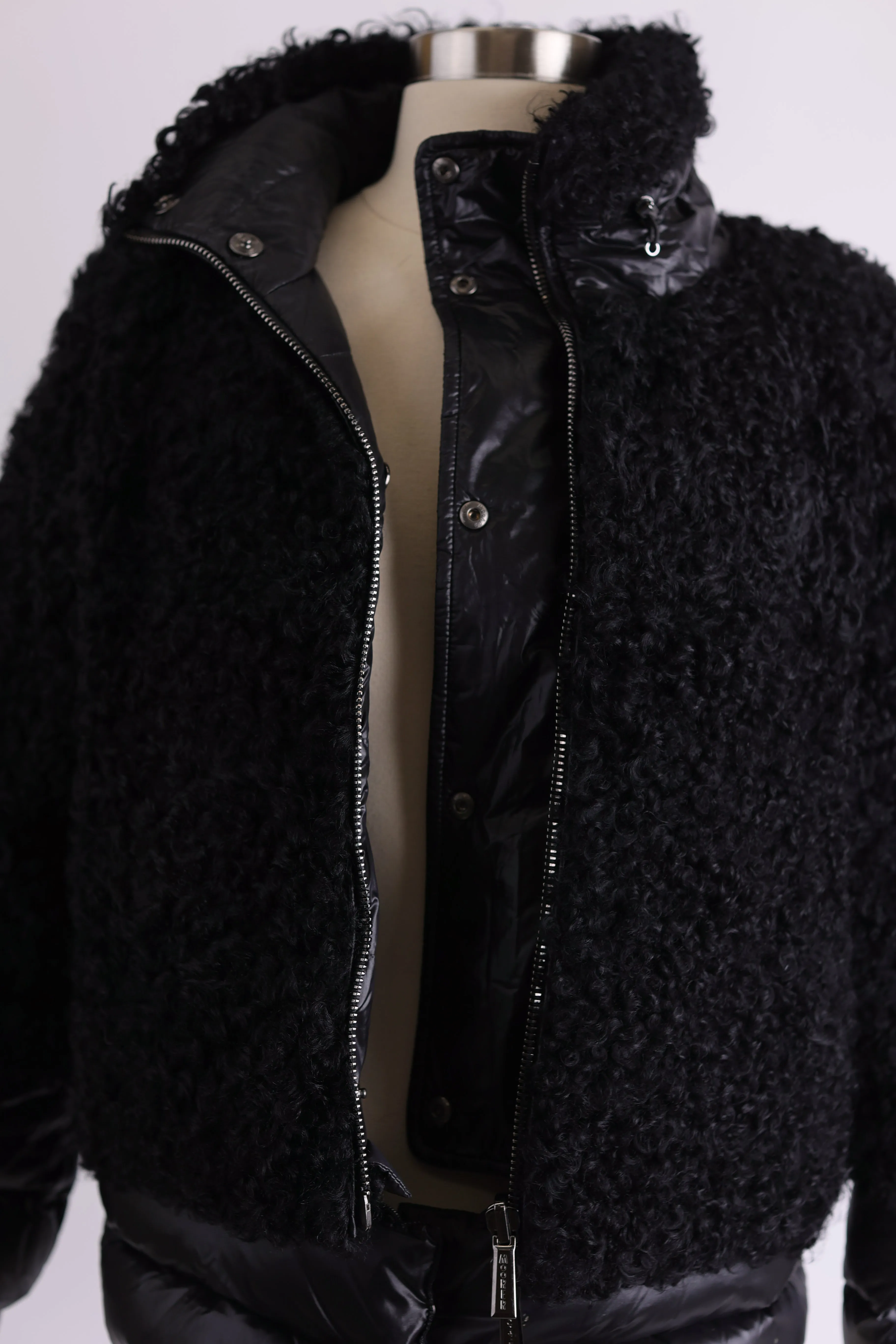 Cereme Reversible Shearling Puffer Jacket