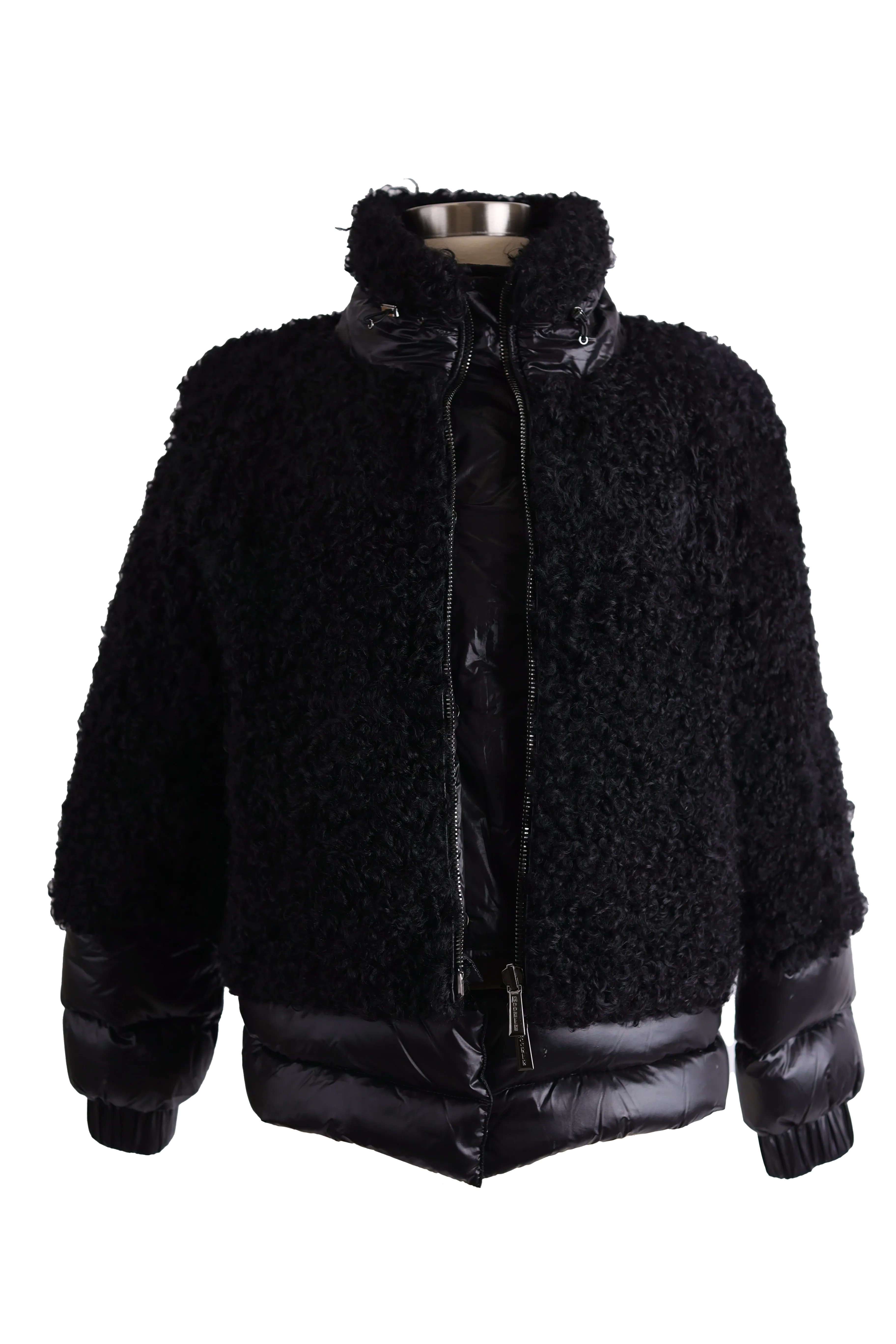 Cereme Reversible Shearling Puffer Jacket