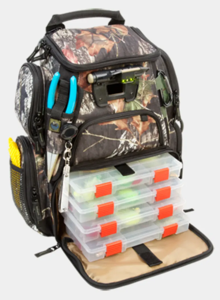 CLC Wild River WCT503 Tackle Tek™ Recon – Lighted Camo Backpack