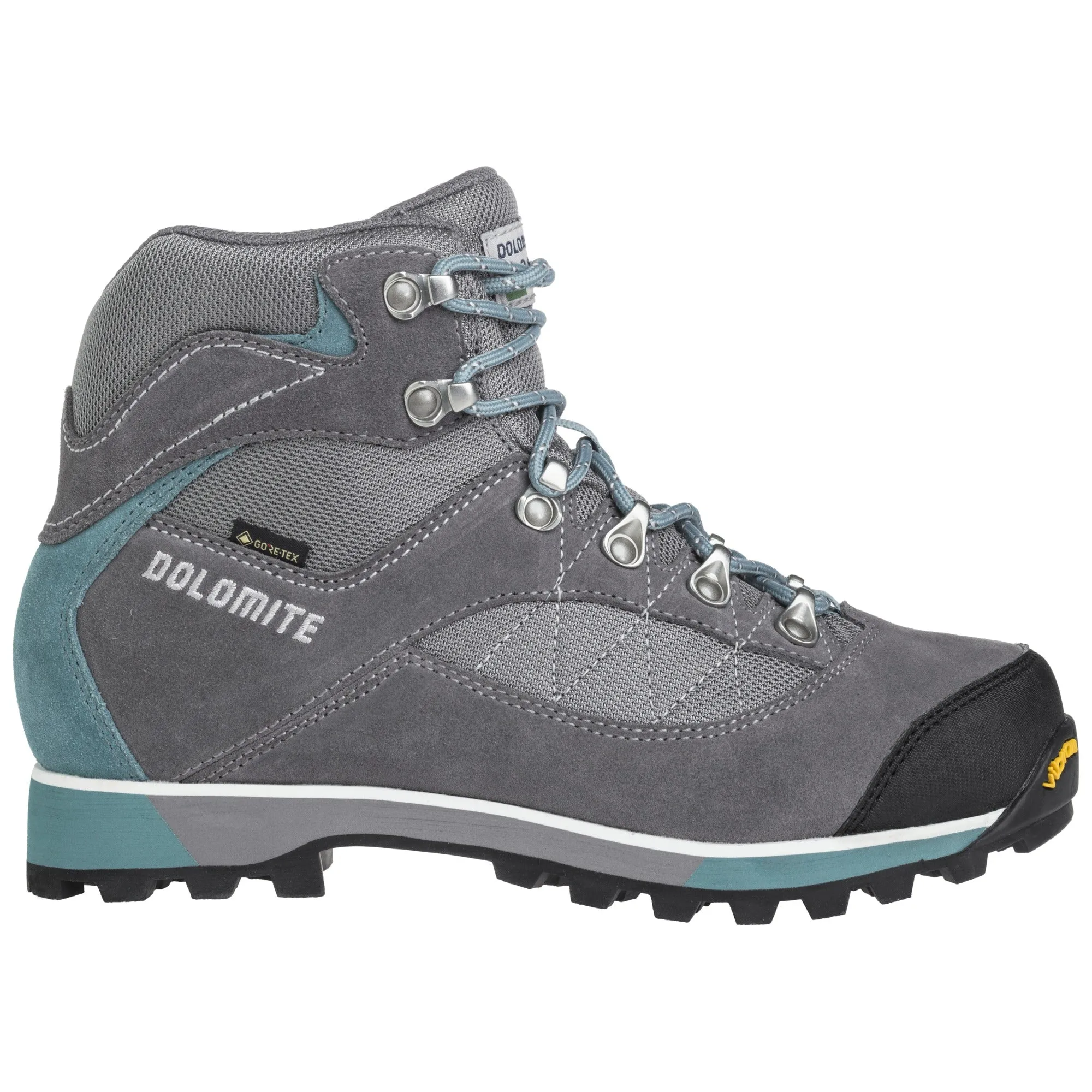 Dolomite Zernez GTX Womens Walking Boot - Gunmetal Grey / Dusty Teal Green