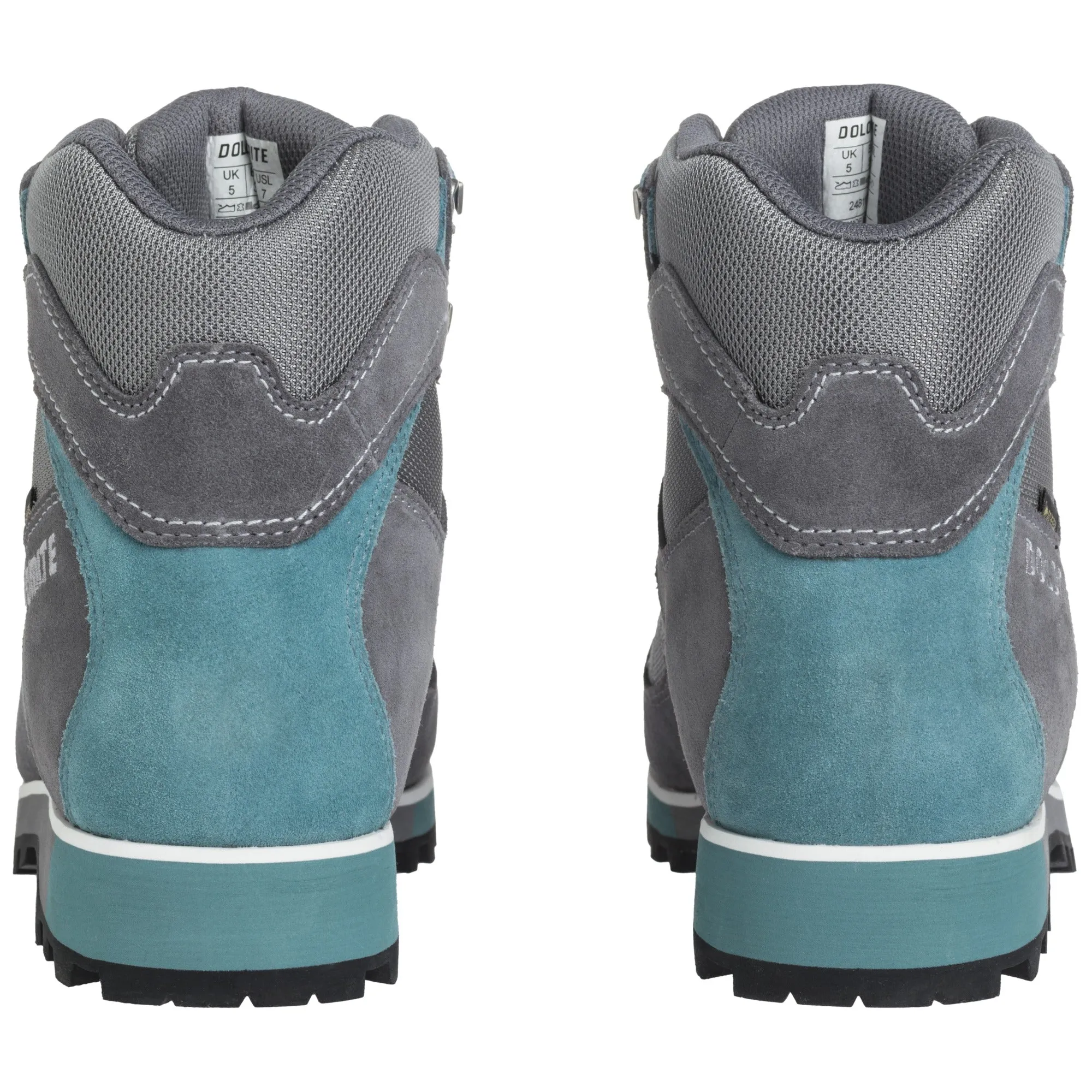 Dolomite Zernez GTX Womens Walking Boot - Gunmetal Grey / Dusty Teal Green