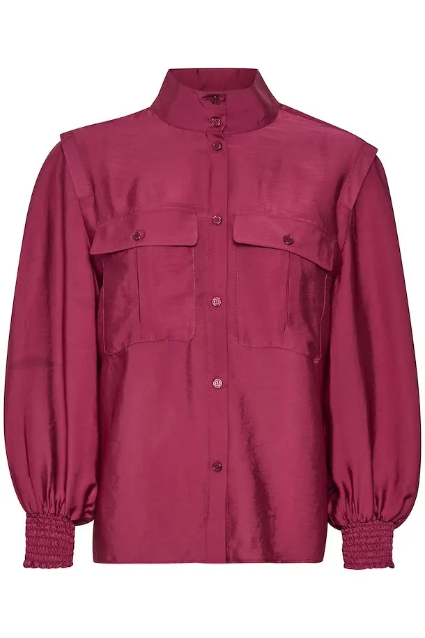 Gestuz Luella Raspberry Radiance Shirt