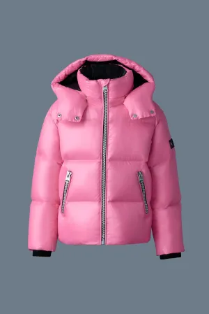 Jesse-T Kids Down Hooded Coat (Bright Pink) - P0015780674