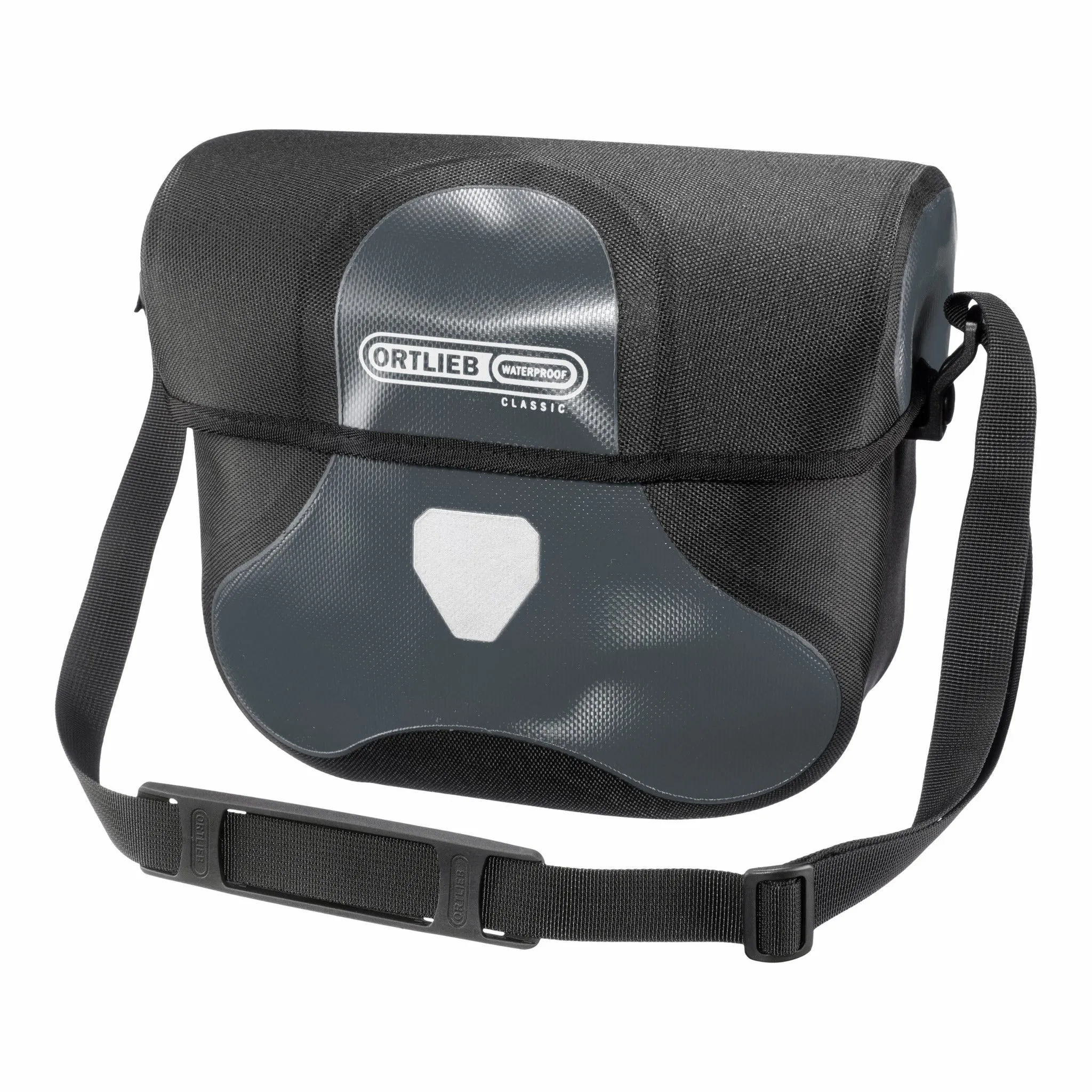 Ortlieb Waterproof Ultimate Six Classic Handlebar Bag 8.5 Liter Granite-Black