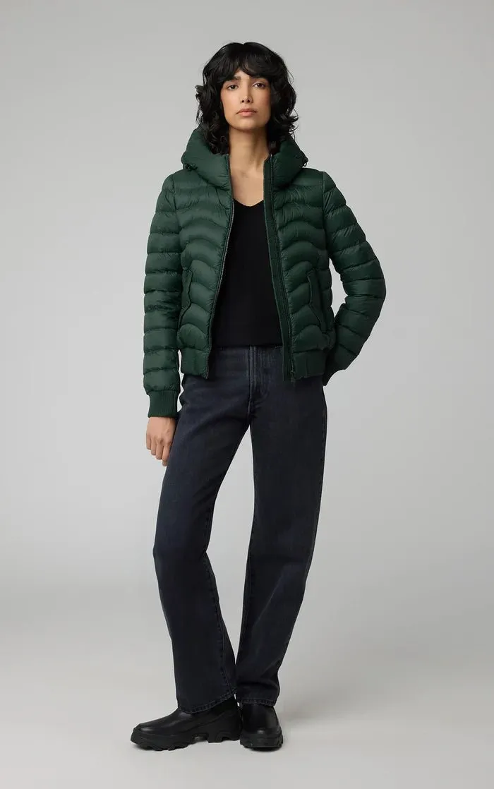 SOIA&KYO SENNA-V - Sustainable Lightweight Down Bomber With Hood