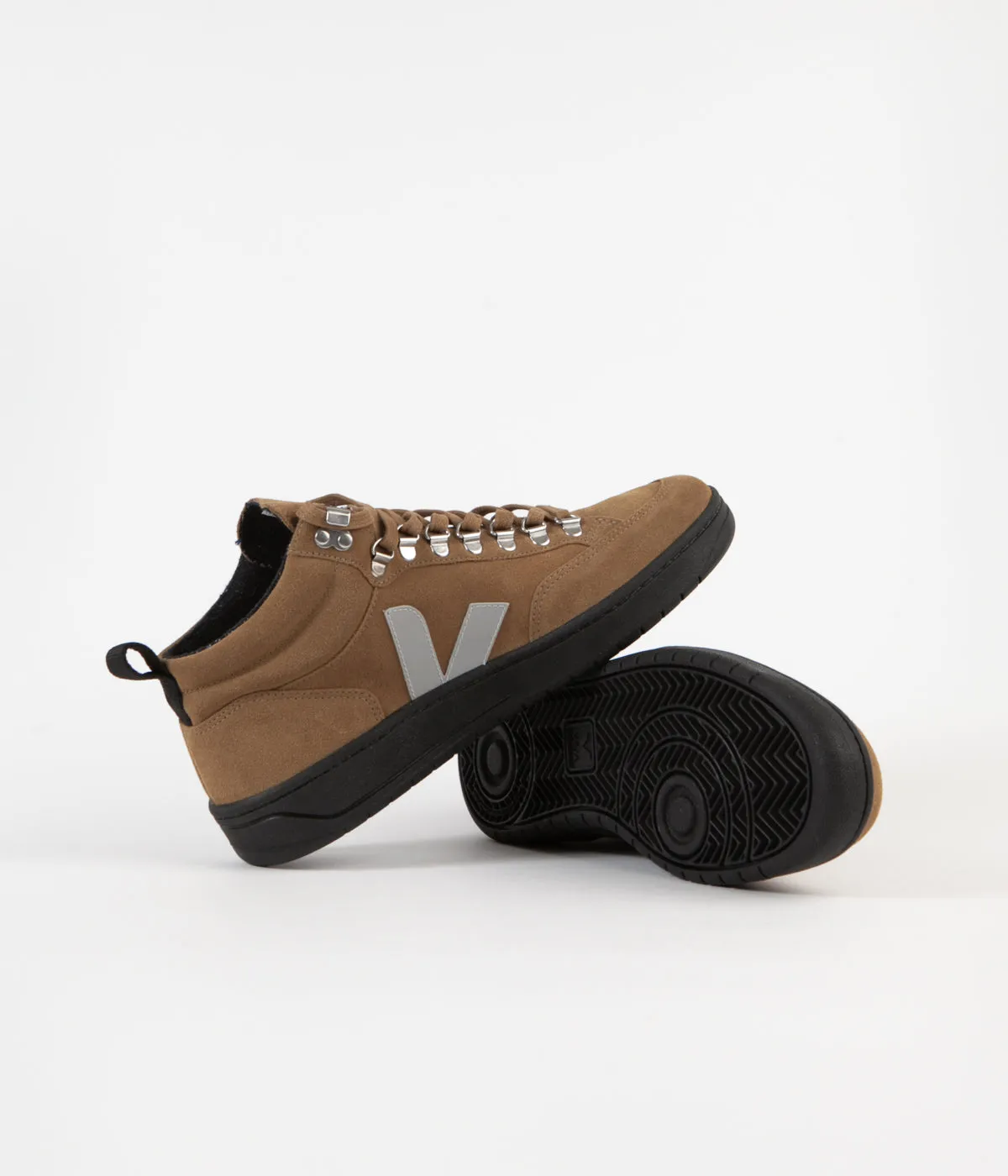 Veja Roraima Suede Shoes - Tent / Oxford Grey / Black Sole